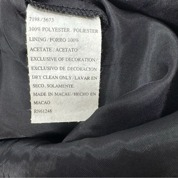 Cachet Black Beaded Evening Dress, NWT, Elegant gown, Sz 20, spaghetti strap - Picture 12 of 17